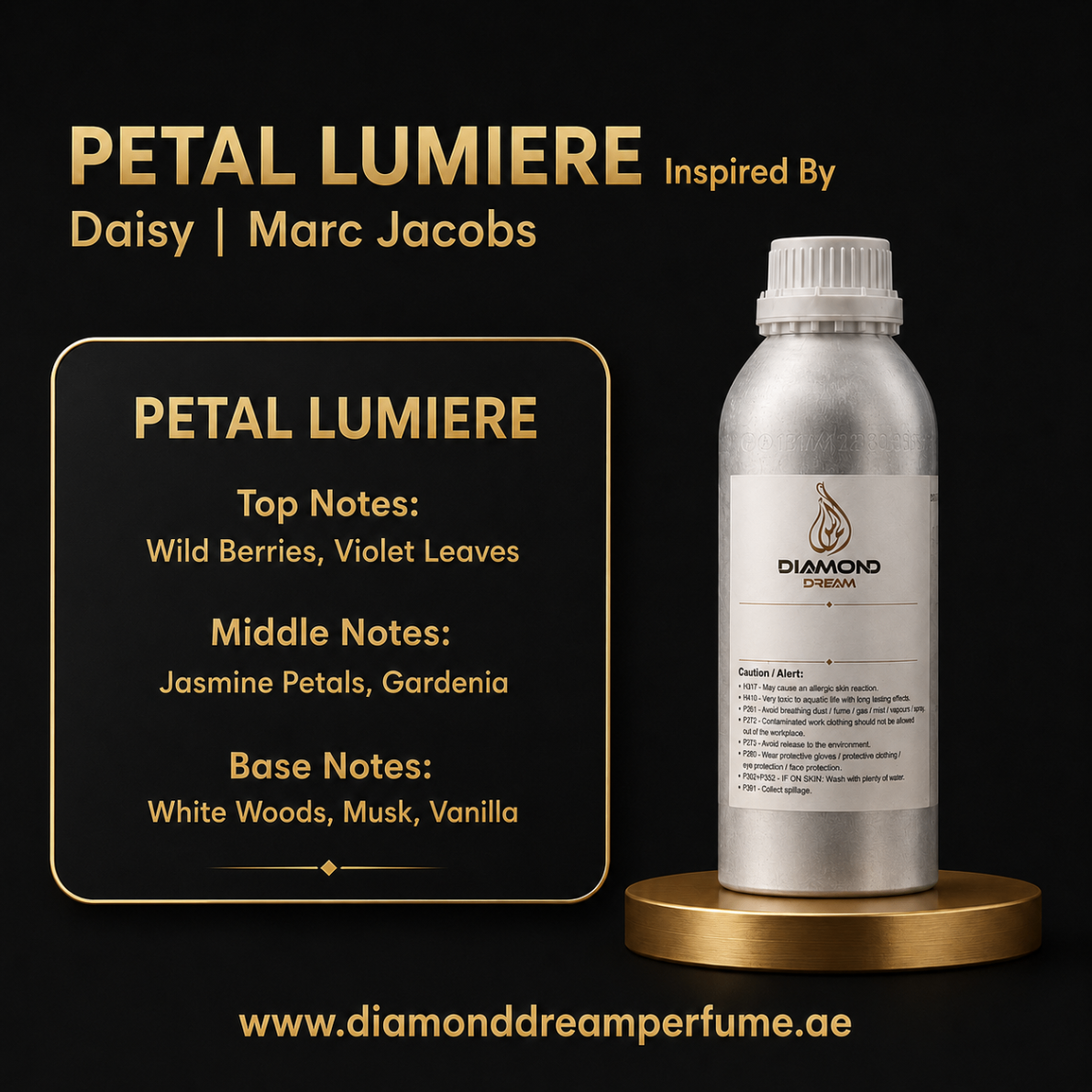 Petal Lumiere — inspired by Daisy · Marc Jacobs