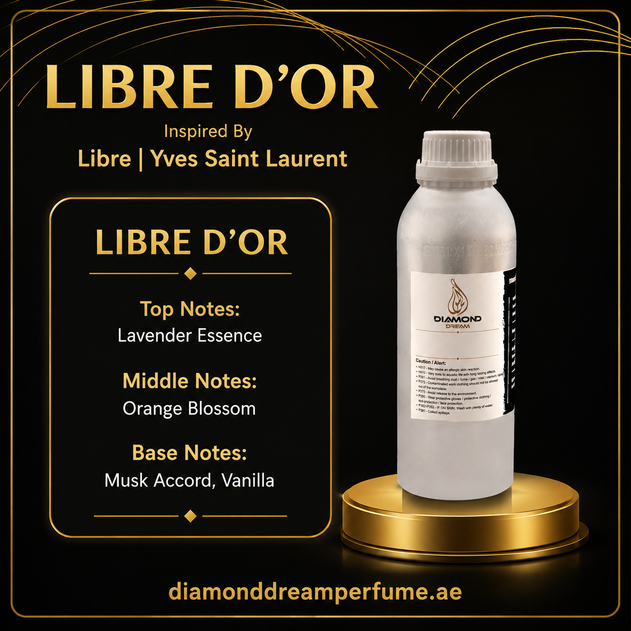 Libre d'Or — inspired by Libre · Yves Saint Laurent