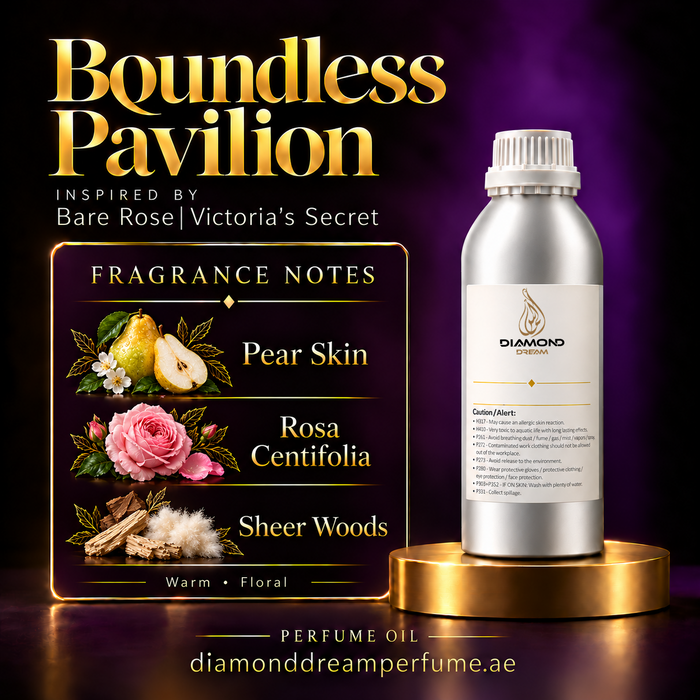 Boundless Pavilion perfume oil — inspired by Bare Rose | Victoria’s Secret; notes: Pear Skin; Rosa Centifolia; Sheer Woods.