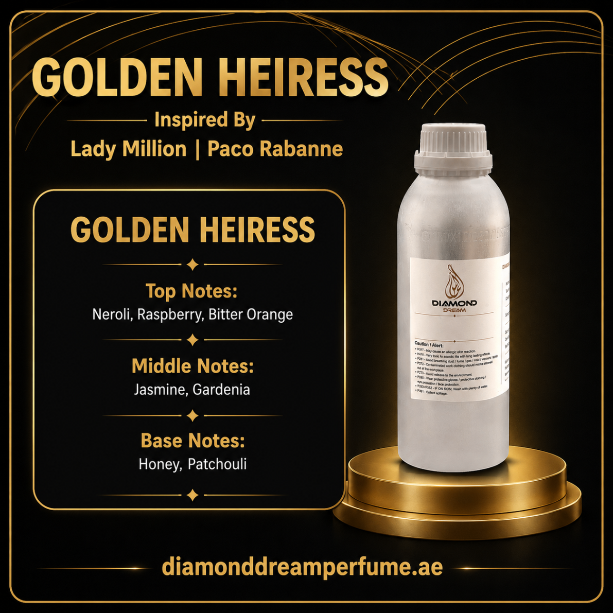 Golden Heiress perfume oil